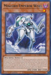 Meklord Emperor Wisel - Valiant Smashers (VASM) #VASM-EN049 - Rare YuGiOh Trading Card
