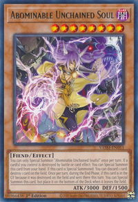 Abominable Unchained Soul - Valiant Smashers (VASM) #VASM-EN051 - Rare YuGiOh Trading Card