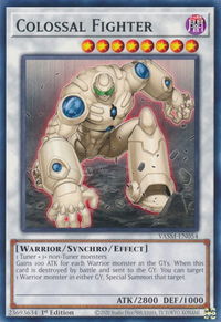Colossal Fighter - Valiant Smashers (VASM) #VASM-EN054 - Rare YuGiOh Trading Card