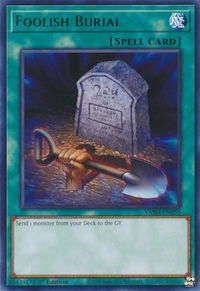 Foolish Burial - Valiant Smashers (VASM) #VASM-EN055 - Rare YuGiOh Trading Card