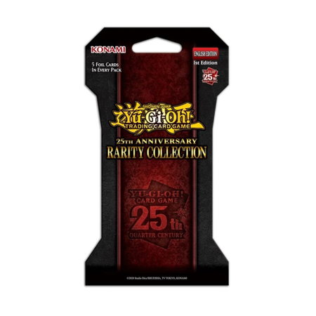 25th Anniversary Rarity Collection Sleeved Booster Pack trading card from 25th Anniversary Rarity Collection 25th Anniversary Rarity Collection Sleeved Booster Pack - 25th Anniversary Rarity Collection YuGiOh trading card