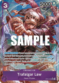 Trafalgar Law (Alternate Art) (069) - Awakening of the New Era (OP05) #OP05-069 - Super Rare One Piece Trading Card