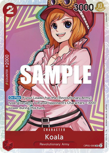 Koala - Awakening of the New Era One Piece trading card