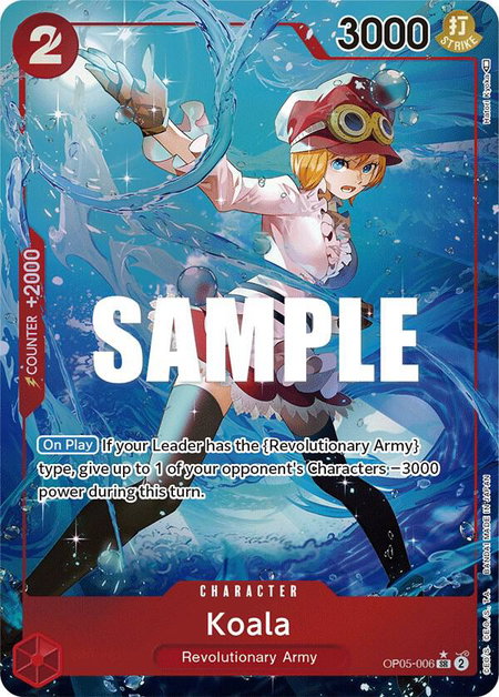Koala (Alternate Art) - Awakening of the New Era One Piece trading card