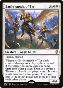 Battle Angels of Tyr - Promo Pack: The Lost Caverns of Ixalan (PPLCI) #9p - Mythic Rare Magic: The Gathering Trading Card