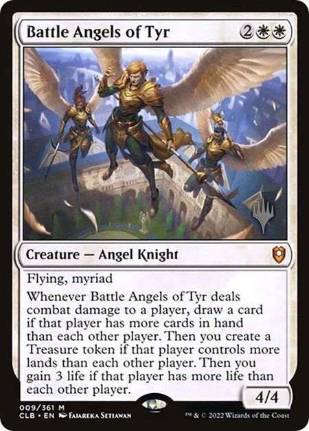 Battle Angels of Tyr - Promo Pack: The Lost Caverns of Ixalan Magic: The Gathering trading card