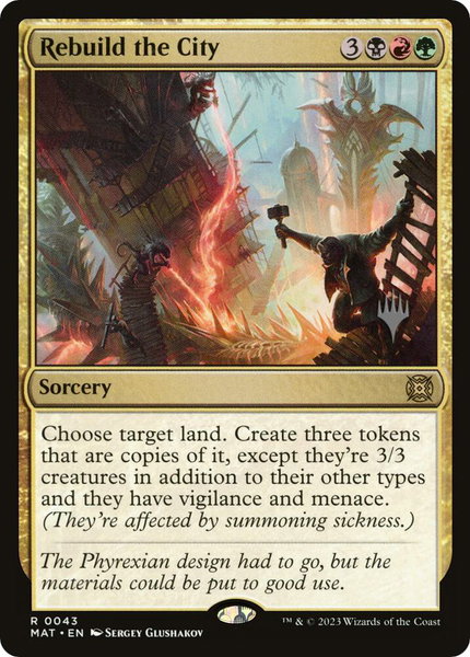 Rebuild the City - Promo Pack: The Lost Caverns of Ixalan Magic: The Gathering trading card
