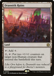 Drannith Ruins - Promo Pack: The Lost Caverns of Ixalan (PPLCI) #50p - Rare Magic: The Gathering Trading Card