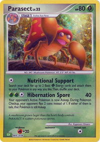 Parasect - Trading Card Game Classic (CL) #005/034 - Classic Collection Pokémon Trading Card