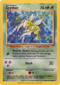 Scyther - Trading Card Game Classic (CL) #006/034 - Classic Collection Pokémon Trading Card