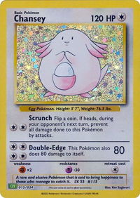 Chansey - Trading Card Game Classic (CL) #015/034 - Classic Collection Pokémon Trading Card