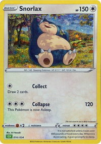 Snorlax - Trading Card Game Classic (CL) #016/034 - Classic Collection Pokémon Trading Card