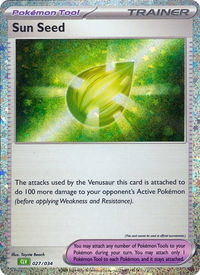 Sun Seed - Trading Card Game Classic (CL) #027/034 - Classic Collection Pokémon Trading Card