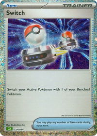 Switch (CLV) - Trading Card Game Classic (CL) #029/034 - Classic Collection Pokémon Trading Card