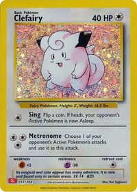 Clefairy - Trading Card Game Classic (CL) #013/034 - Classic Collection Pokémon Trading Card