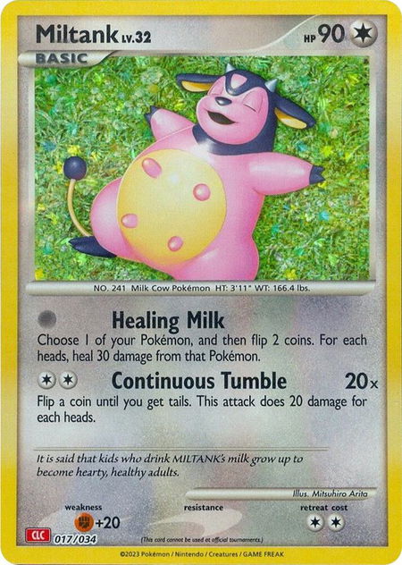 Miltank - Trading Card Game Classic Pokémon trading card
