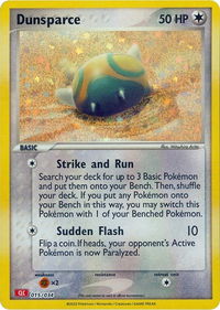 Dunsparce - Trading Card Game Classic (CL) #015/034 - Classic Collection Pokémon Trading Card