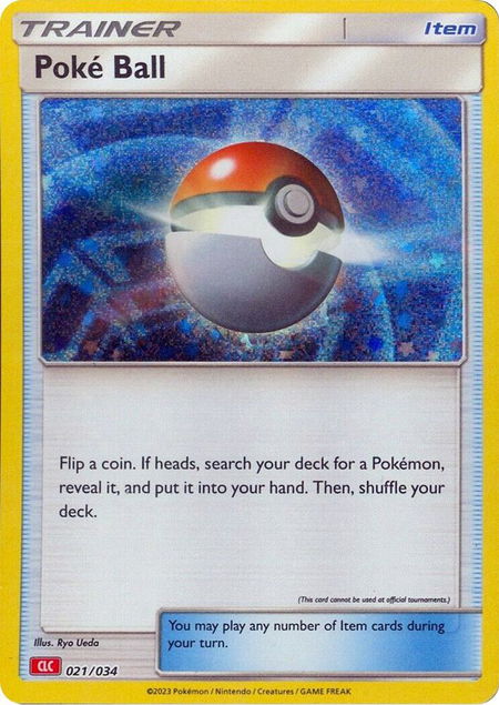 Poke Ball (CLC) - Trading Card Game Classic Pokémon trading card