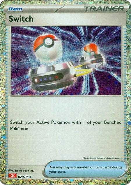 Switch (CLC) trading card from Trading Card Game Classic Switch (CLC) - Trading Card Game Classic Pokémon trading card
