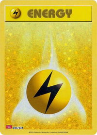 Basic Lightning Energy - Trading Card Game Classic (CL) #034/034 - Classic Collection Pokémon Trading Card