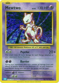 Mewtwo - Trading Card Game Classic (CL) #014/034 - Classic Collection Pokémon Trading Card