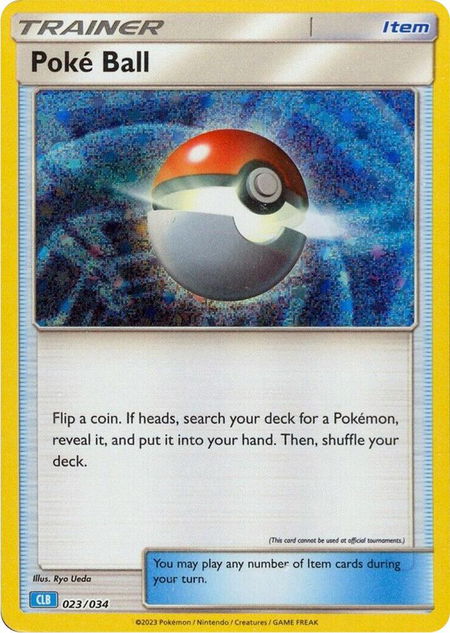 Poke Ball (CLB) - Trading Card Game Classic Pokémon trading card