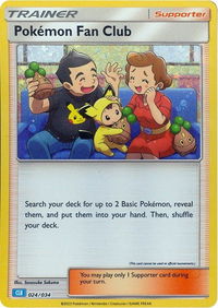 Pokemon Fan Club (CLB) - Trading Card Game Classic (CL) #024/034 - Classic Collection Pokémon Trading Card