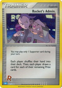 Rocket's Admin. (CLB) - Trading Card Game Classic (CL) #027/034 - Classic Collection Pokémon Trading Card