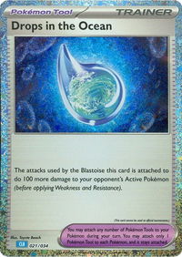 Drops in the Ocean - Trading Card Game Classic (CL) #021/034 - Classic Collection Pokémon Trading Card