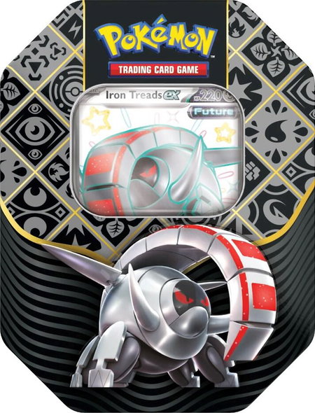 Paldean Fates International Tin [Iron Treads ex] - SV: Paldean Fates Pokémon trading card