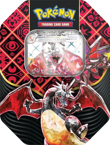 Paldean Fates International Tin [Charizard ex] - SV: Paldean Fates Pokémon trading card