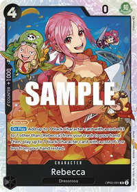 Rebecca - Awakening of the New Era (OP05) #OP05-091 - Super Rare One Piece Trading Card