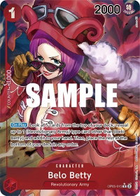 Belo Betty (015) (Alternate Art) - Awakening of the New Era (OP05) #OP05-015 - Rare One Piece Trading Card