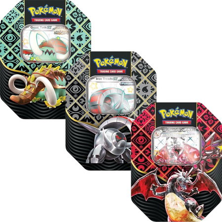 Paldean Fates International Tins [Set of 3] - SV: Paldean Fates Pokémon trading card