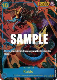 Kaido (118) (Alternate Art) - Awakening of the New Era (OP05) #OP05-118 - Secret Rare One Piece Trading Card
