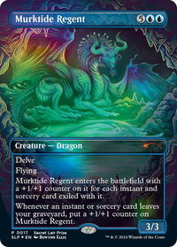 Murktide Regent - Secret Lair Showdown (SLP) #17 - Promo Magic: The Gathering Trading Card