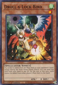 Droll & Lock Bird - Structure Deck: Fire Kings (SR14) #SR14-EN023 - Common / Short Print YuGiOh Trading Card