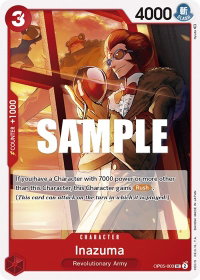 Inazuma - Awakening of the New Era (OP05) #OP05-003 - Uncommon One Piece Trading Card
