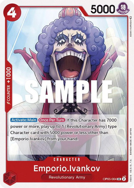 Emporio.Ivankov - Awakening of the New Era One Piece trading card