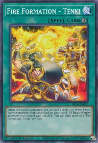 Fire Formation - Tenki - Structure Deck: Fire Kings (SR14) #SR14-EN029 - Common / Short Print YuGiOh Trading Card