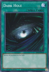 Dark Hole - Structure Deck: Fire Kings (SR14) #SR14-EN030 - Common / Short Print YuGiOh Trading Card