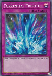 Torrential Tribute - Structure Deck: Fire Kings (SR14) #SR14-EN037 - Common / Short Print YuGiOh Trading Card