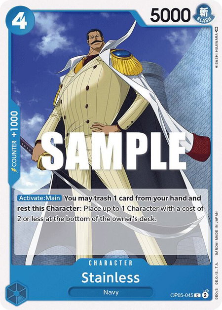 Stainless - Awakening of the New Era One Piece trading card