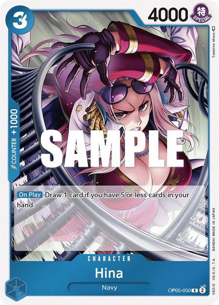 Hina - Awakening of the New Era One Piece trading card