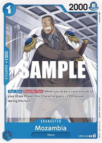 Mozambia - Awakening of the New Era (OP05) #OP05-053 - Common One Piece Trading Card