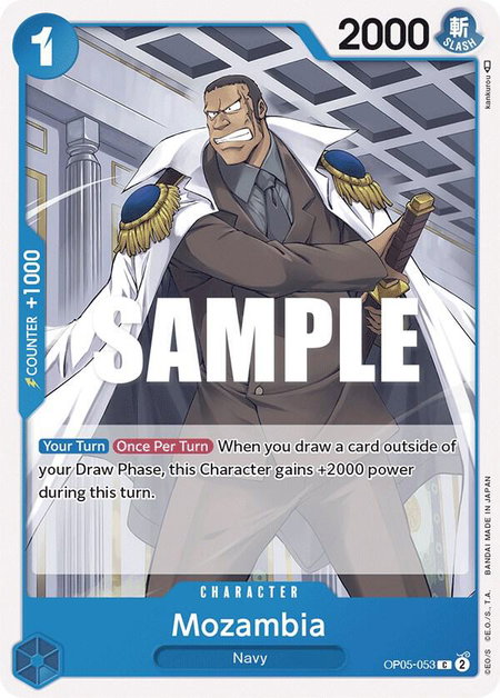 Mozambia - Awakening of the New Era One Piece trading card