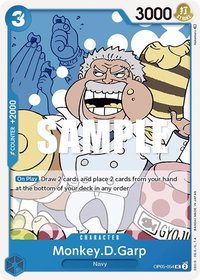 Monkey.D.Garp - Awakening of the New Era (OP05) #OP05-054 - Uncommon One Piece Trading Card