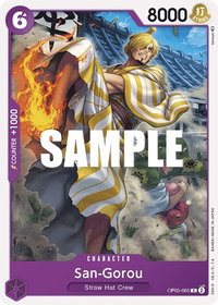 San-Gorou - Awakening of the New Era (OP05) #OP05-065 - Common One Piece Trading Card