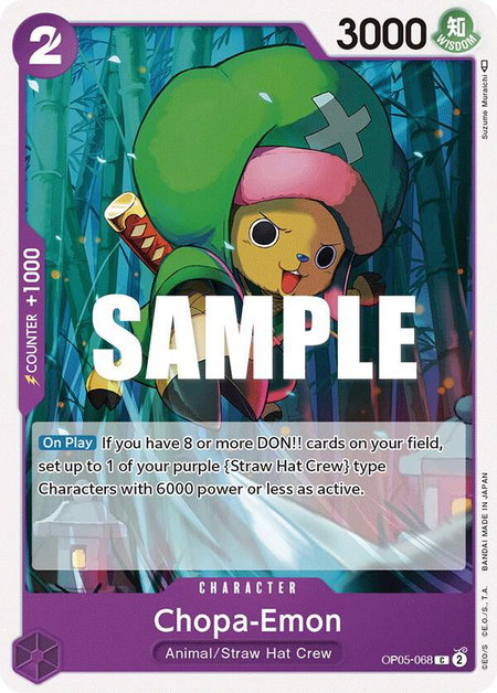 Chopa-Emon - Awakening of the New Era One Piece trading card