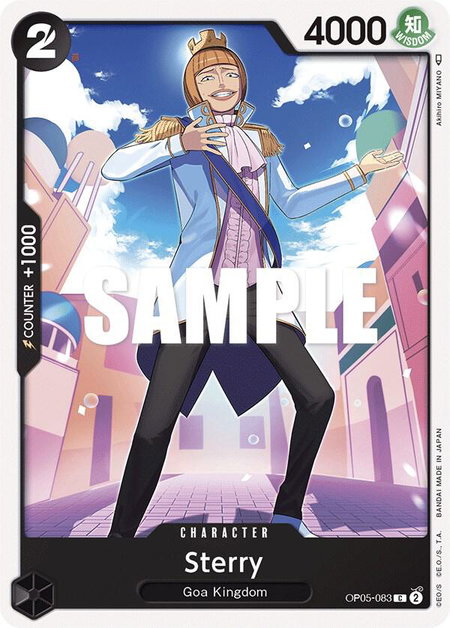 Sterry - Awakening of the New Era One Piece trading card